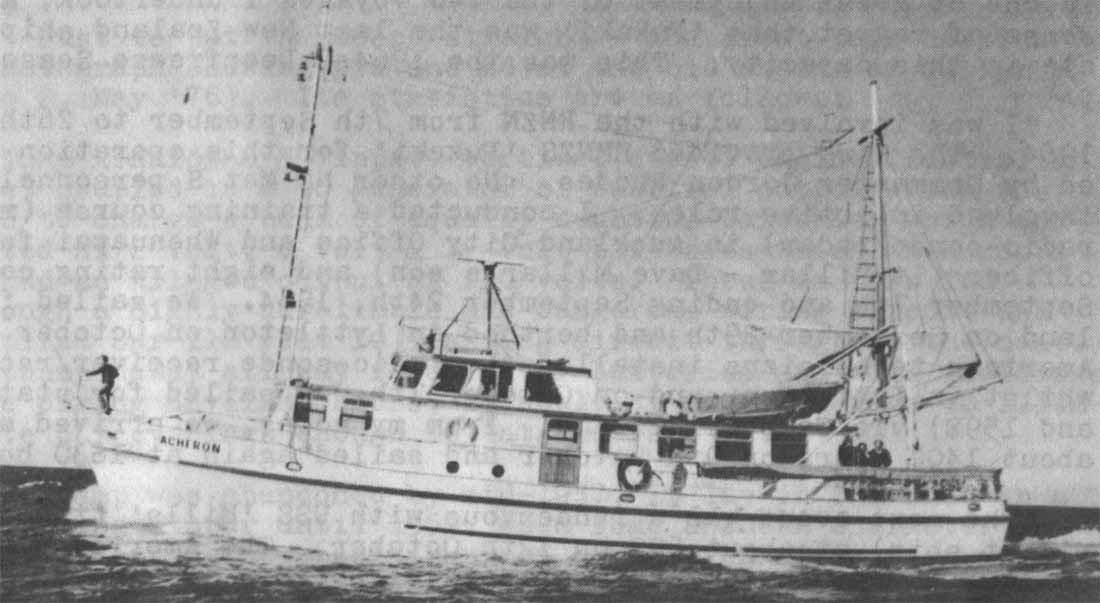 Research Vessel Acheron Research Vessel Acheron